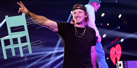 morgan wallen chair throwing video